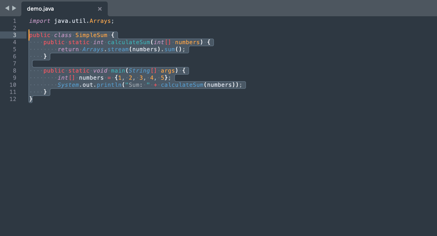 Sublime Text 3